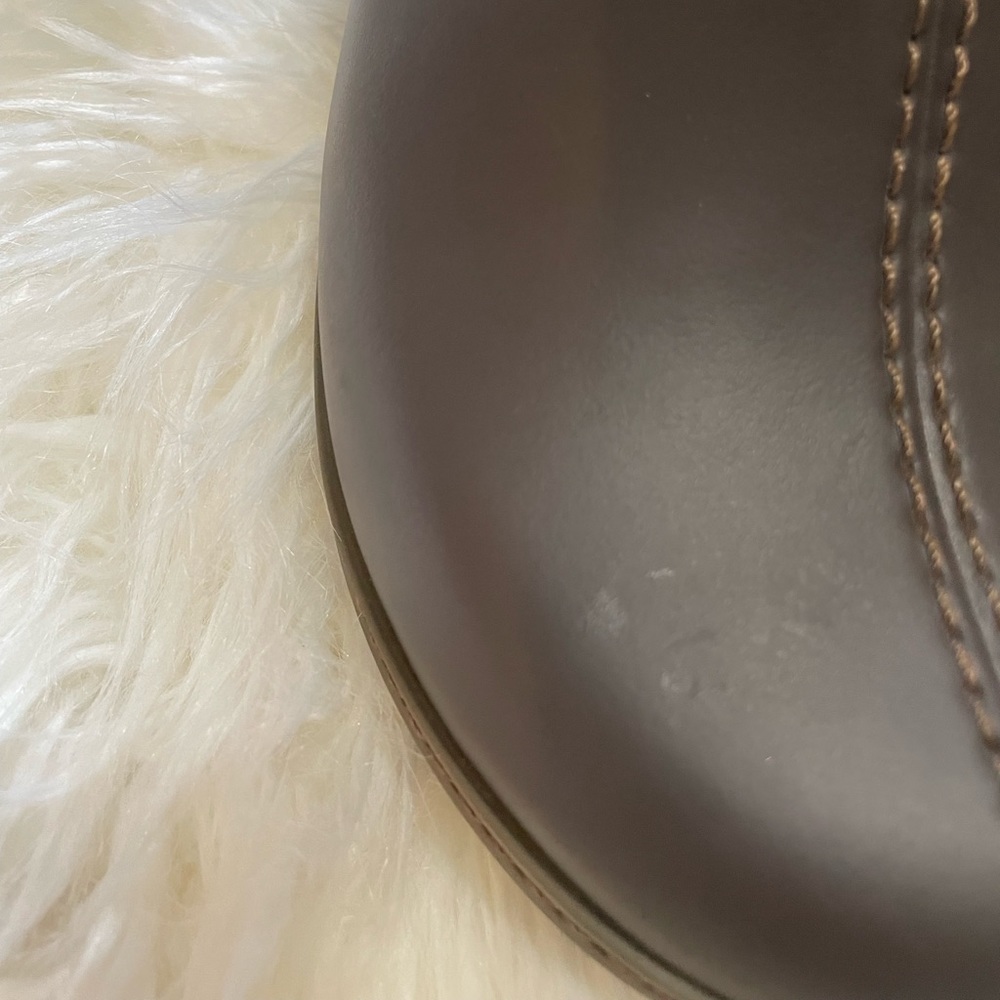 Crocs Womens Cobbler Clog Mules with Faux Fur Lining Brown/Walnut Size 6 - Picture 5 of 11